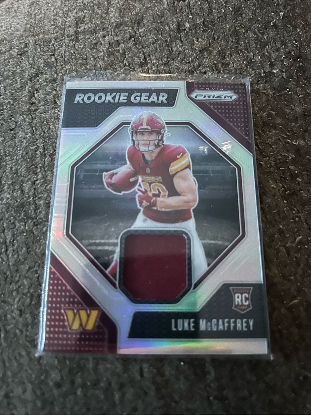 Prizm Rookie Gear Luke Mccaffrey